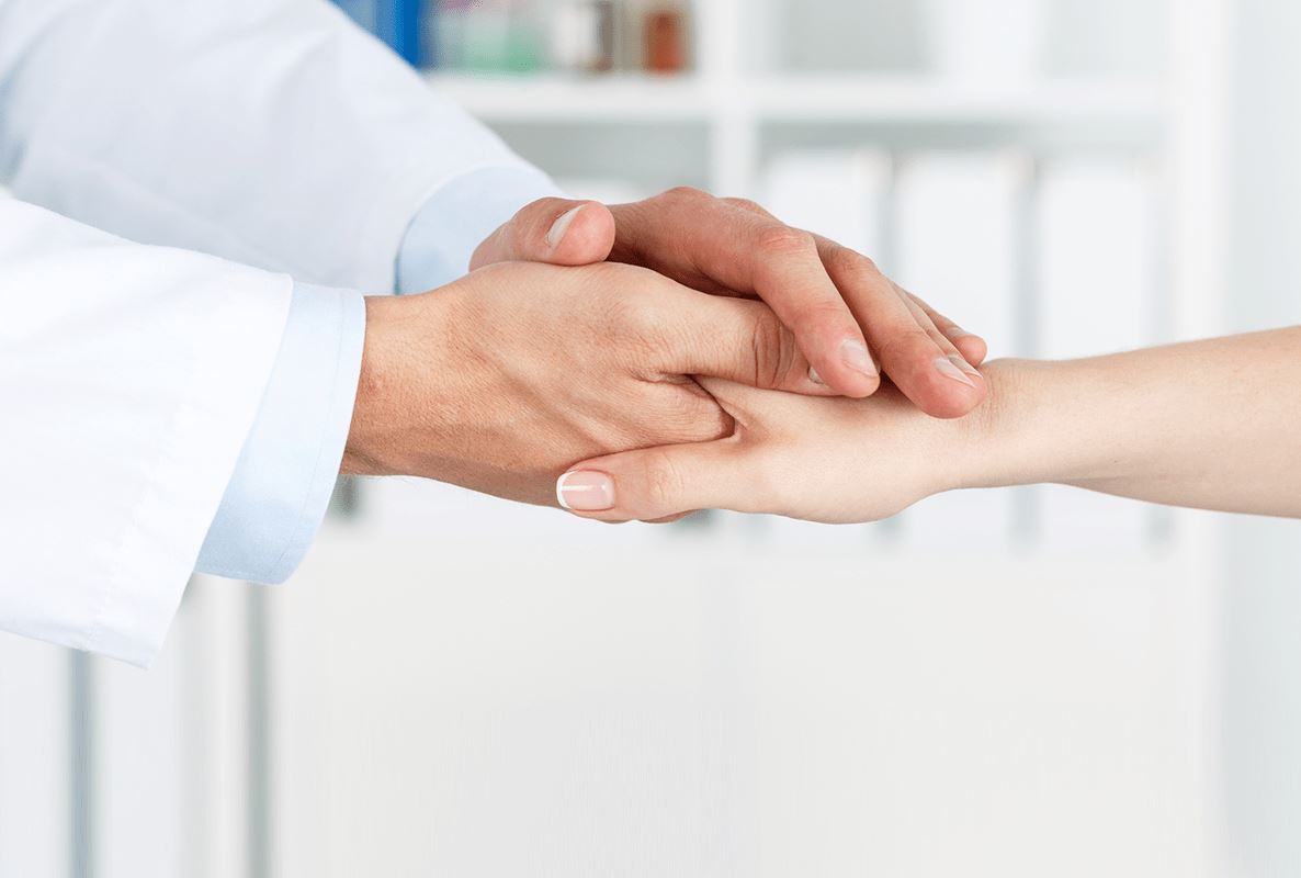 caring doctor